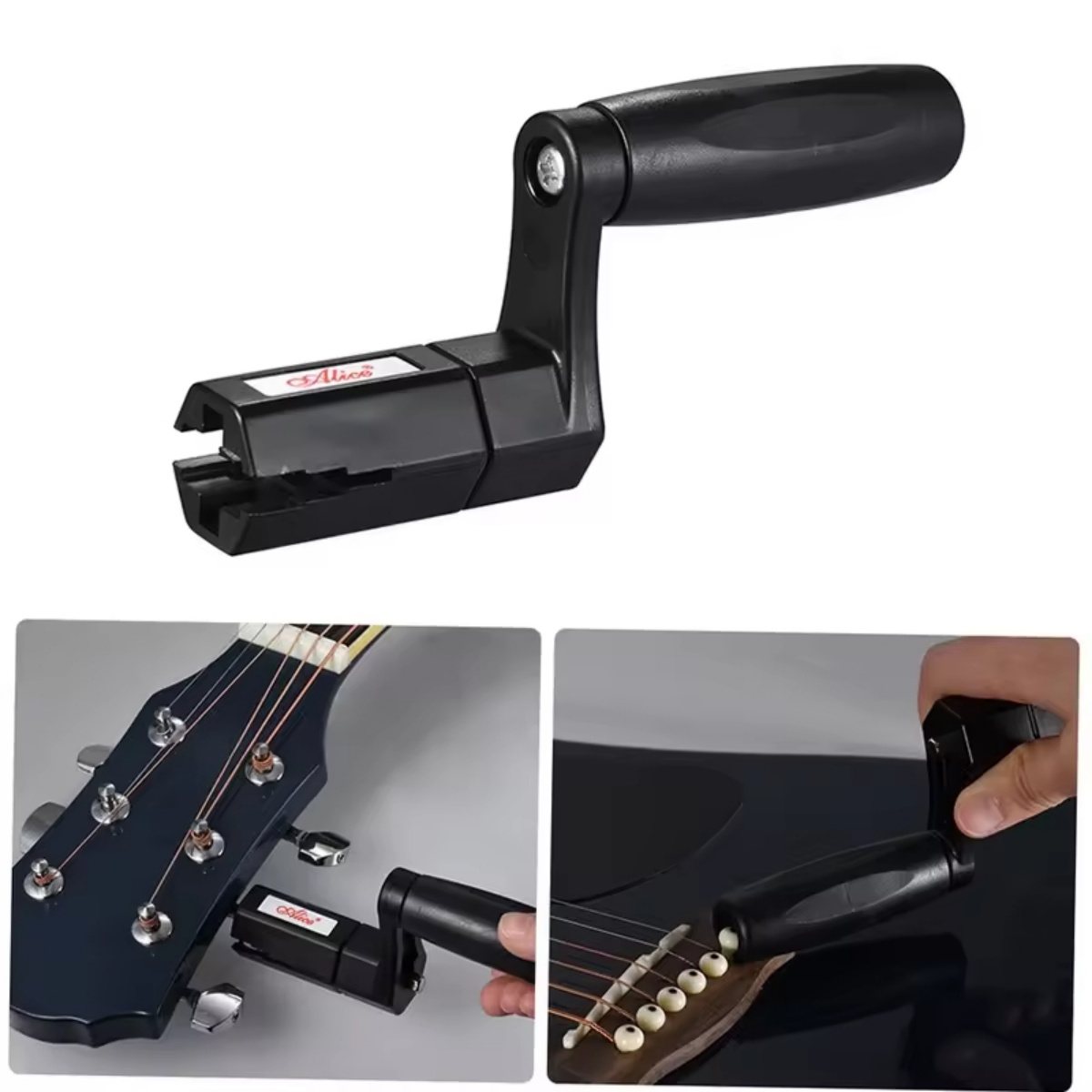 Guitar Slide Tube - Alice Multifunctional Electric Guitar String Winder,