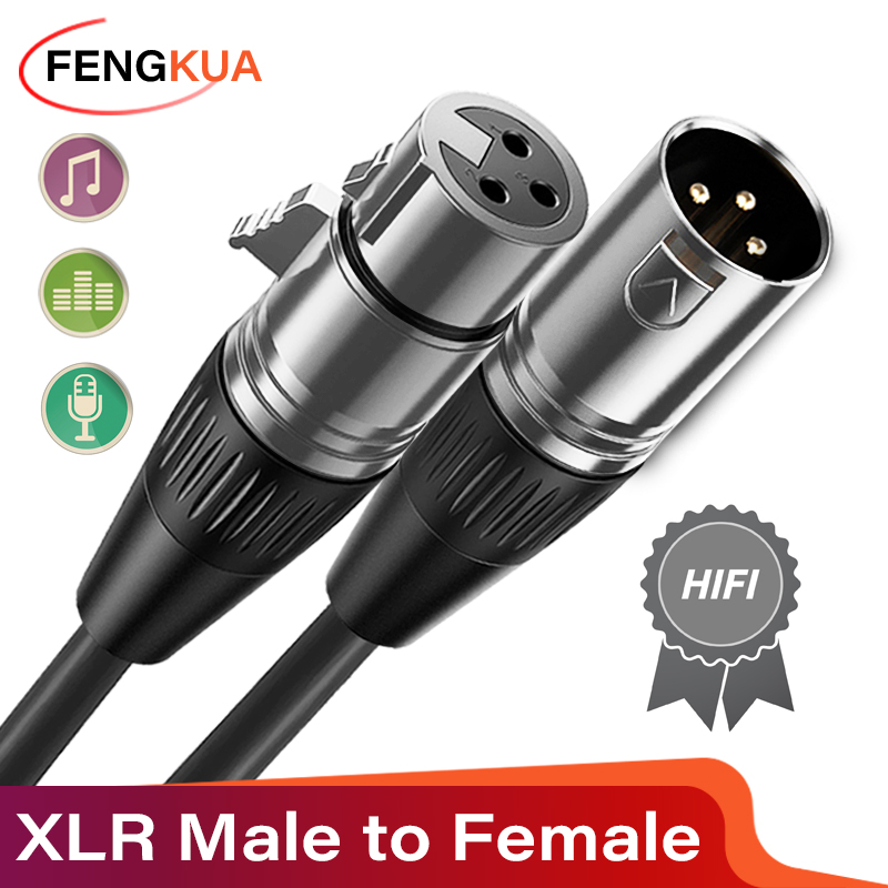 Audio Music Box - 3Pin XLR Cable Male to Female