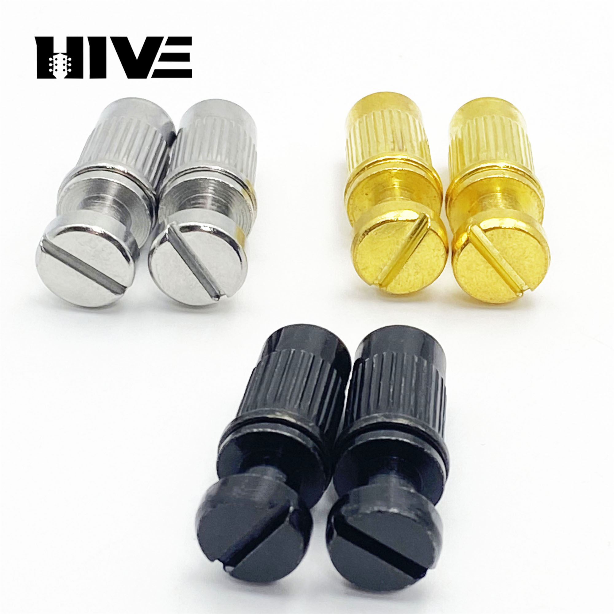 Guitar Slide Tube - 2Pcs Electric Guitar Bridge Positioning Pin