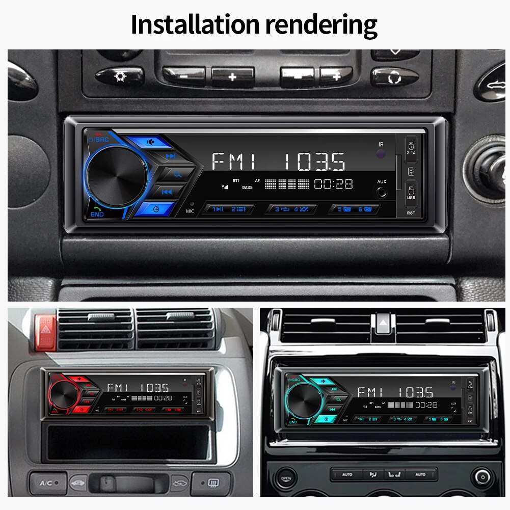 Car Radio 1din MP3 Player Digi - Audio Universal Music recension och pris