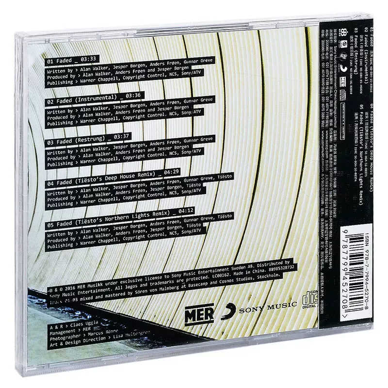 for Alan Walker Lost CD Album  - Audio Music Cd recension och pris
