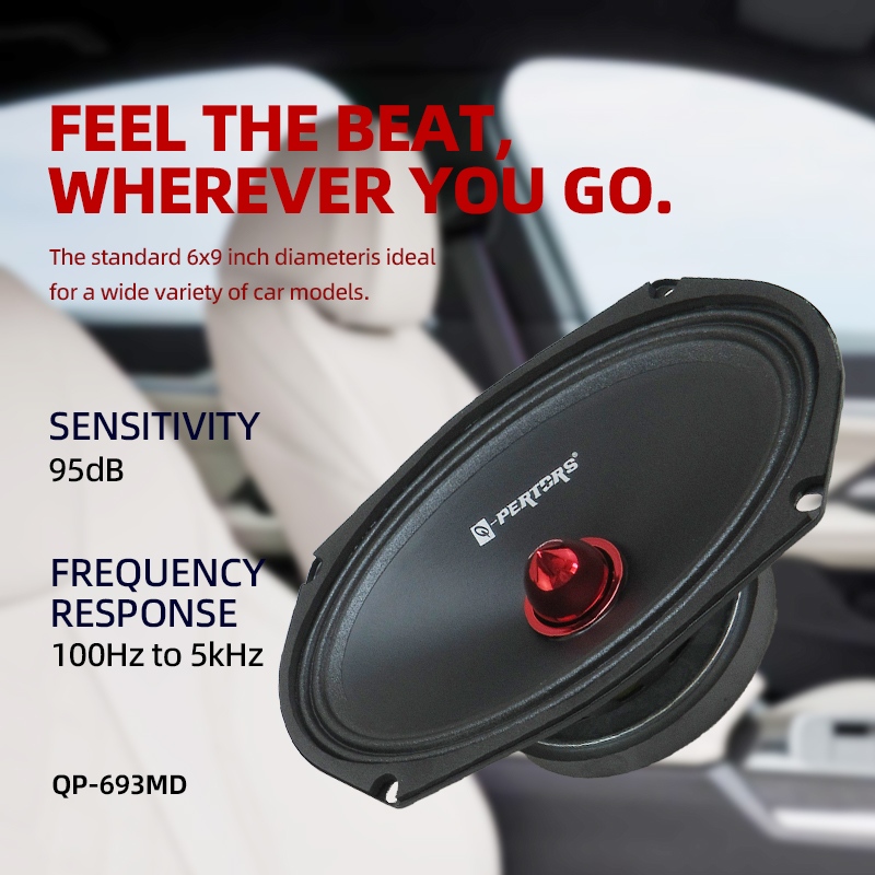 1PC 6x9 Inch Car Speakers 1200 - Audio Universal Music recension och pris