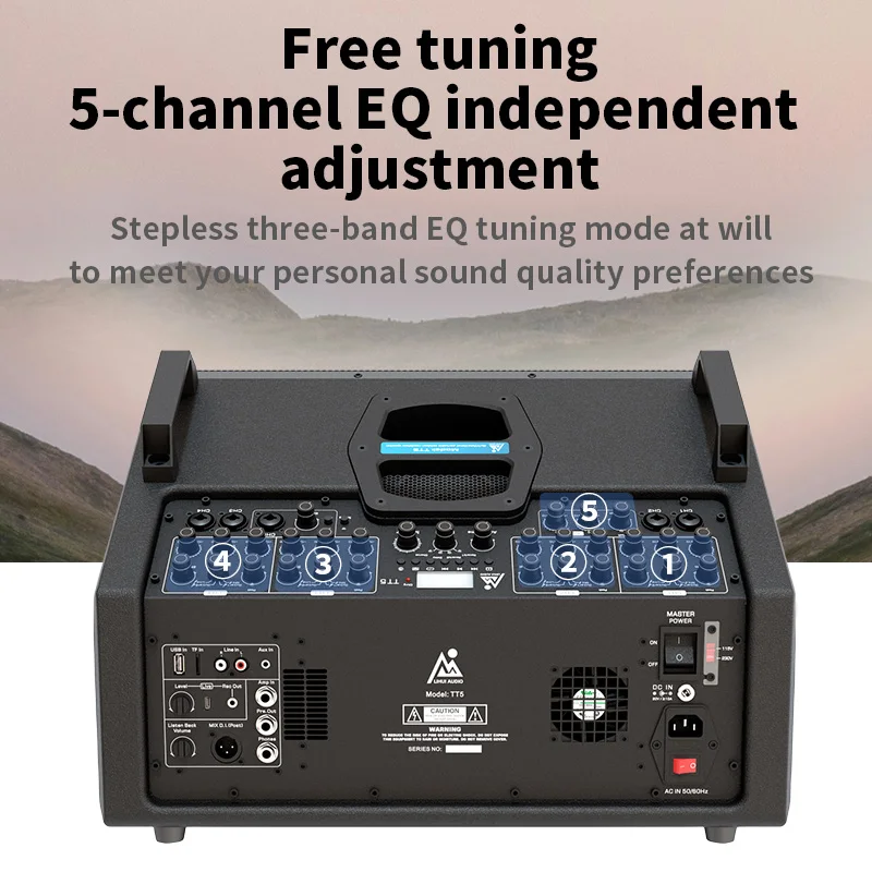 Lihui TT5 Professional Active  - Audio Music Logo recension och pris