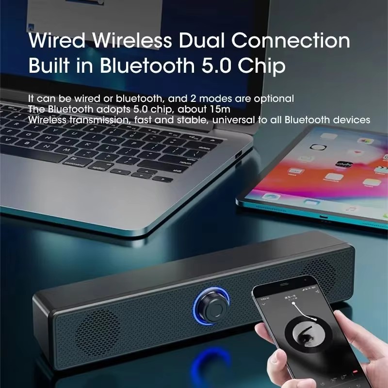Wired Wireless Bluetooth Speak - Audio Music Box recension och pris