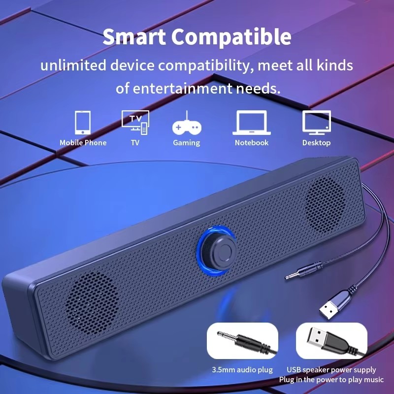 Wired Wireless Bluetooth Speak - Audio Music Box recension och pris