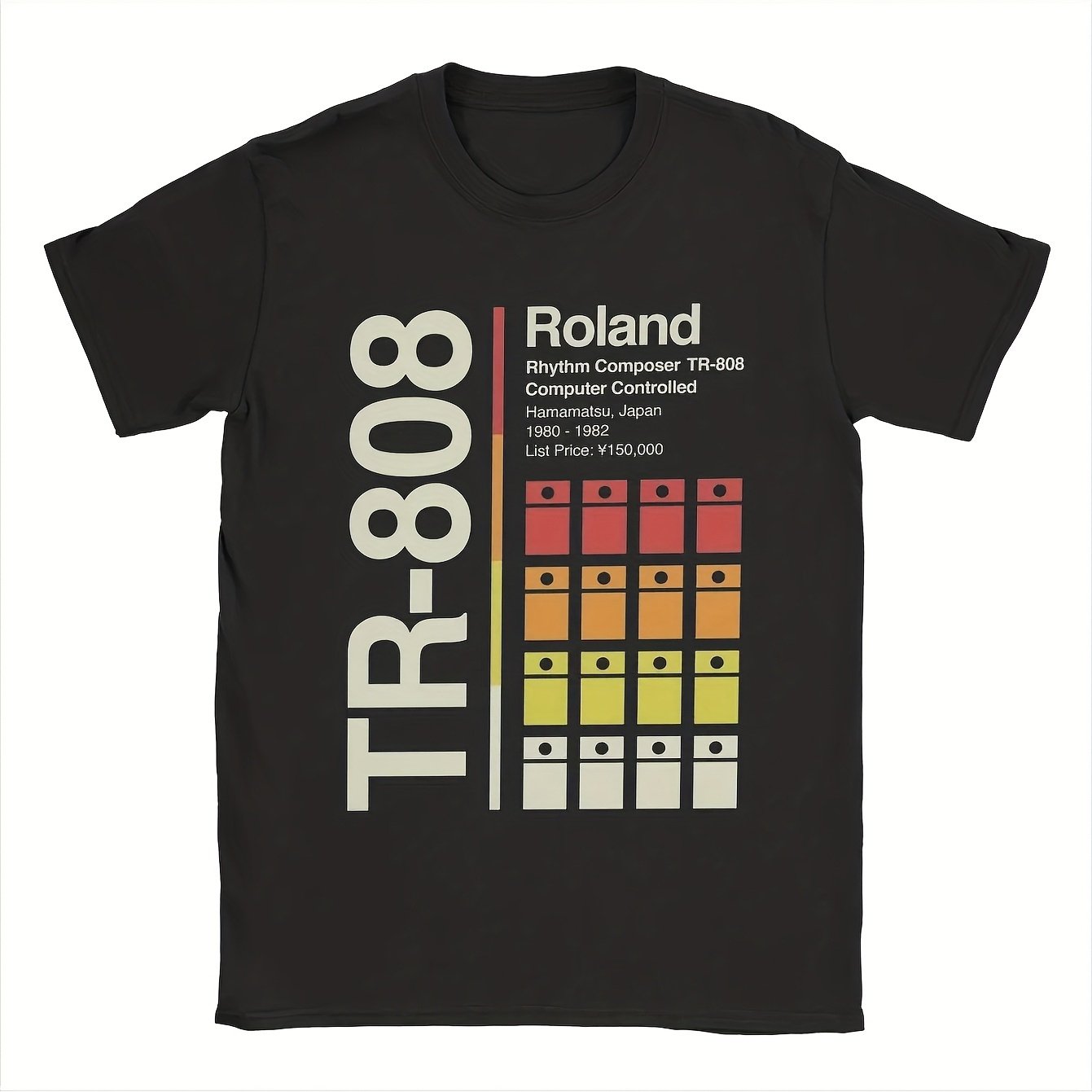 Men's Retro Music T-shirt with - Audio Music Logo recension och pris