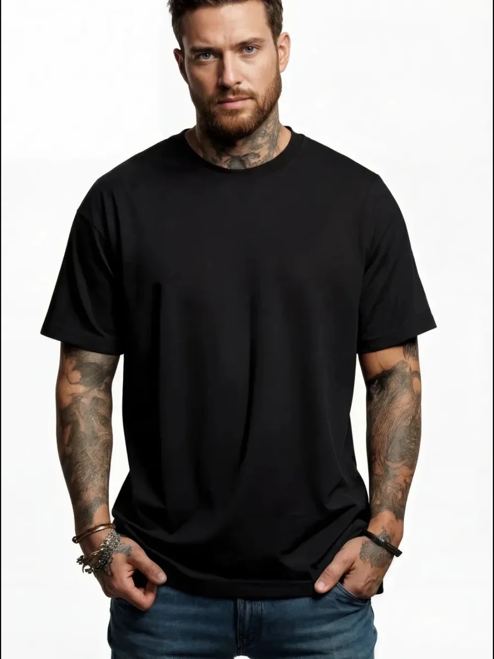 Men's Retro Music T-shirt with - Audio Music Logo recension och pris