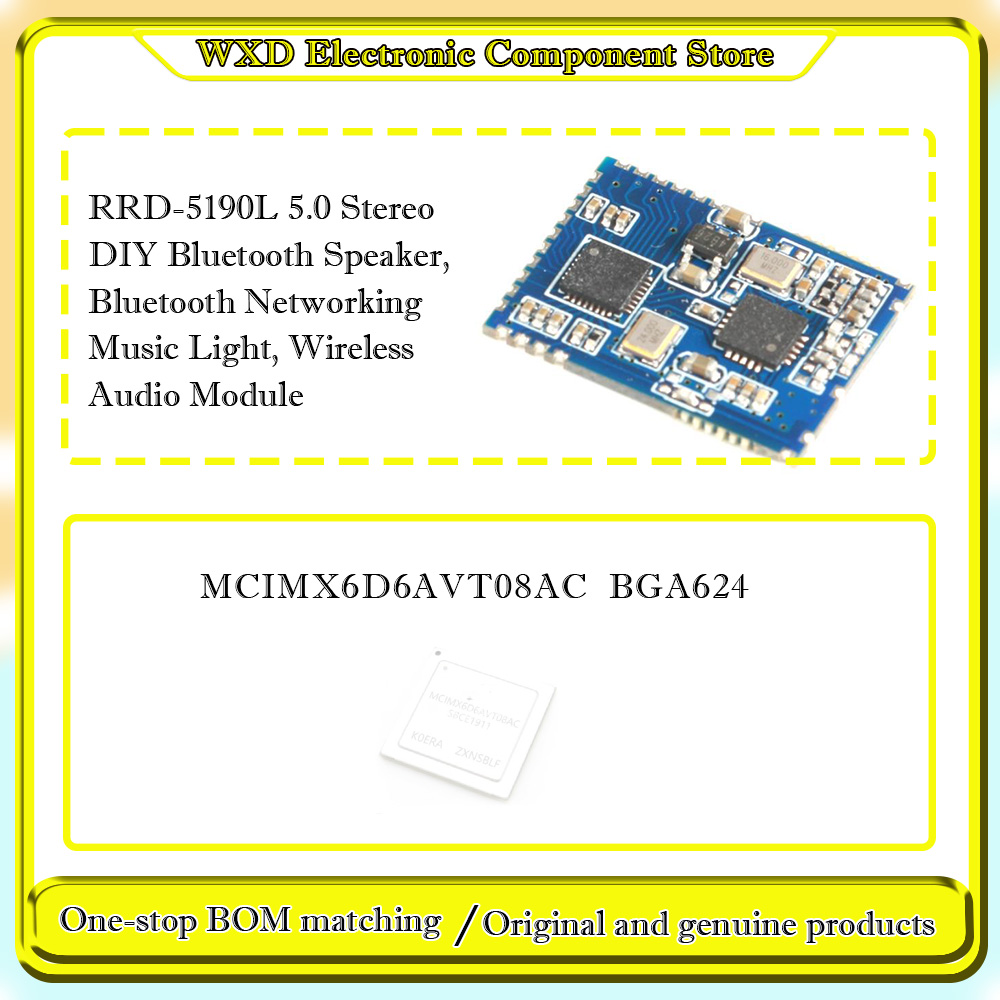 MCIMX6D6AVT08AC AD 10AC AD  RR - Audio Music Logo recension och pris