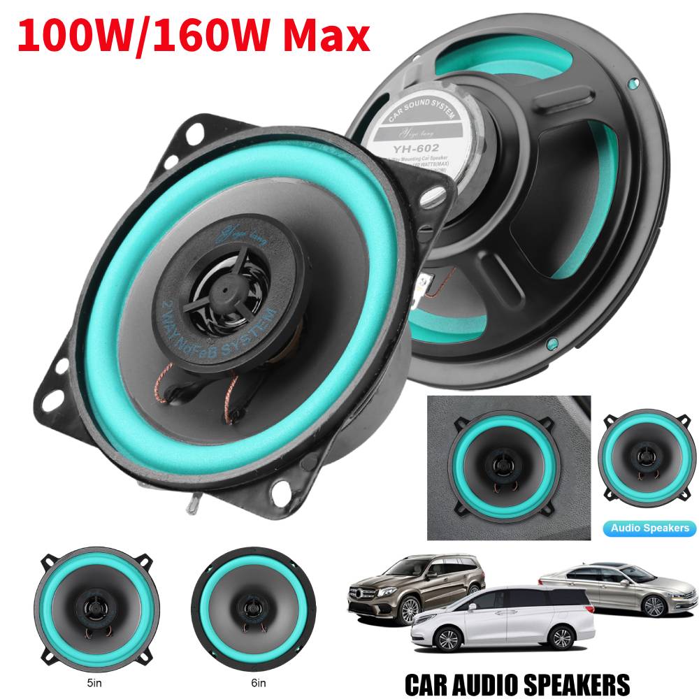 4/5/6 Inch Car Speakers 100W/1 - Audio Universal Music recension och pris