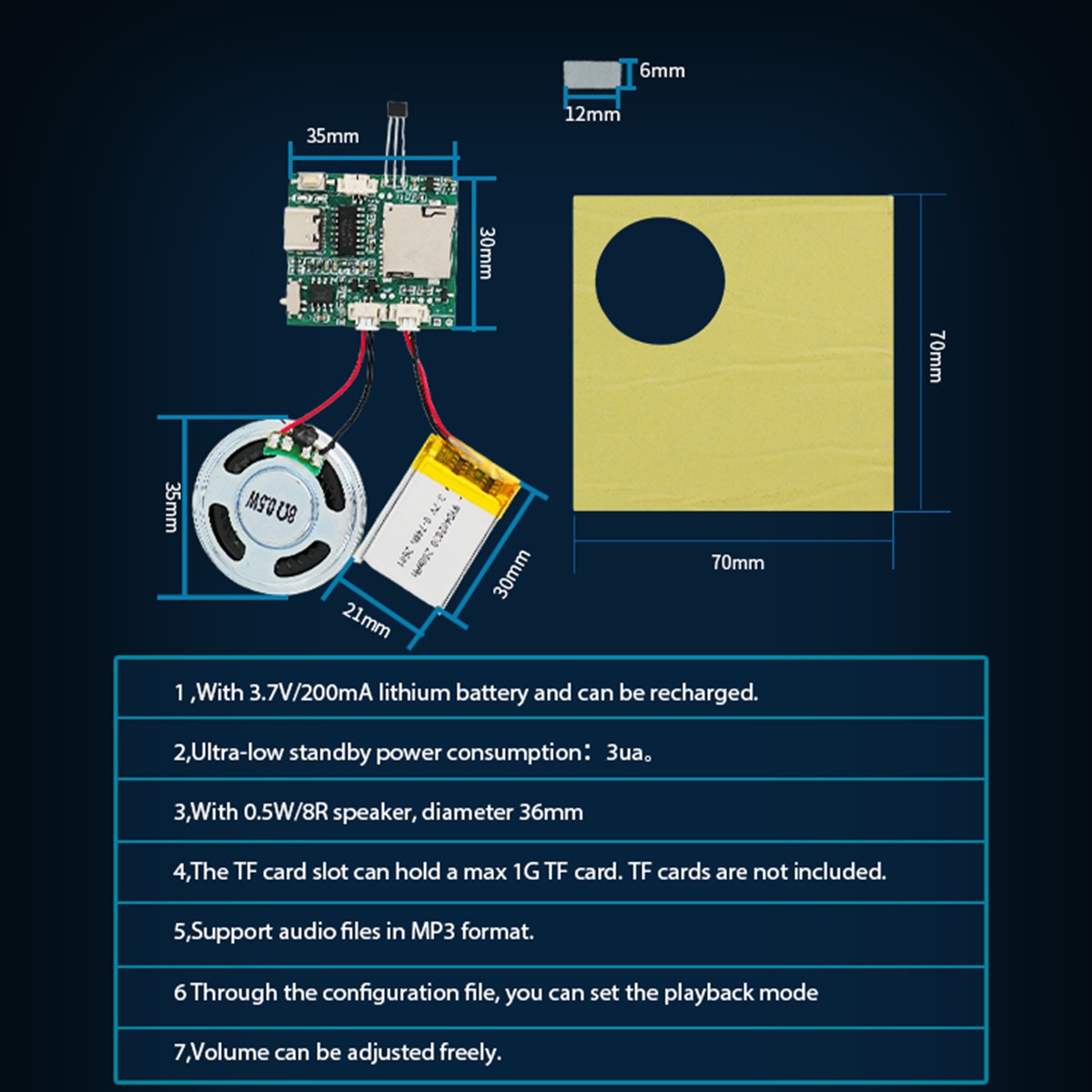 Programmable Sound Recorder Mo - Audio Music Download Mp3 recension och pris