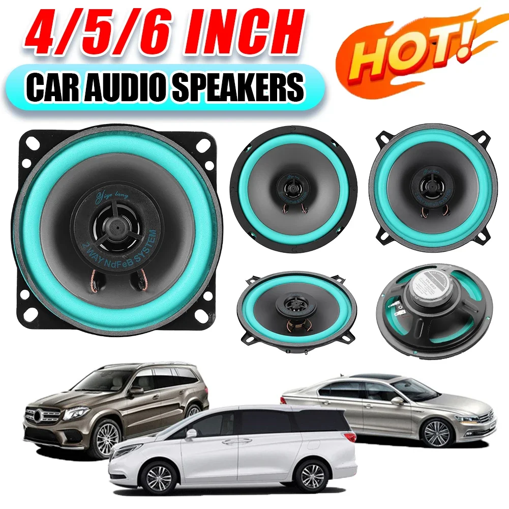 4/5/6.5 Inch Car Coaxial Speak - Audio Universal Music recension och pris