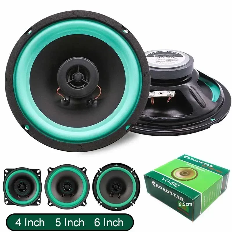 4/5/6.5 Inch Car Coaxial Speak - Audio Universal Music recension och pris