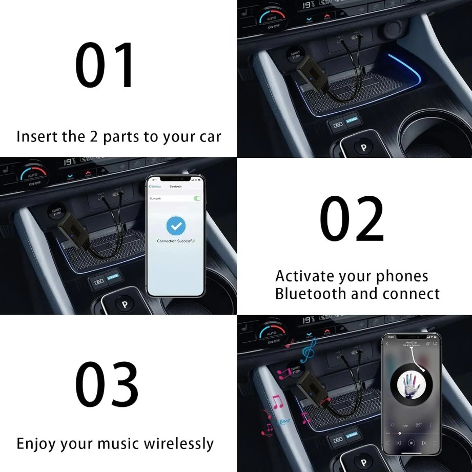 Bluetooth Audio Adapter Aux 3. - Audio Universal Music recension och pris