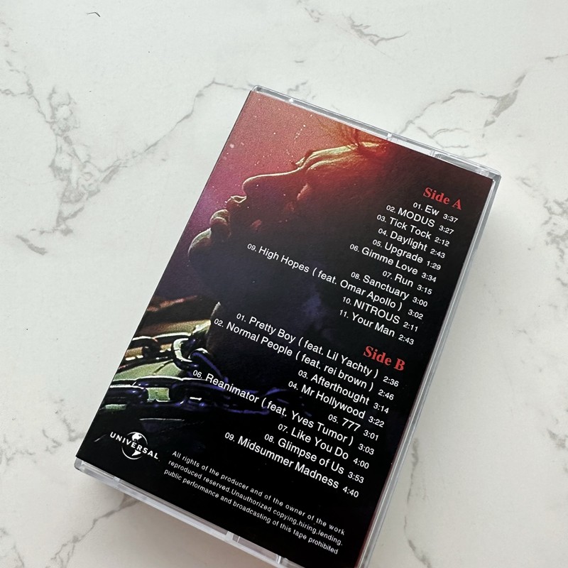 Retro Audio Cassette Tape Unop - Audio Music Lyrics recension och pris