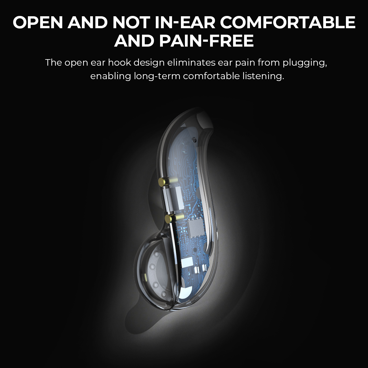 Open-ear Bluetooth Headphones  - Audio Music Free recension och pris