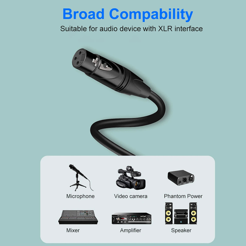 3Pin XLR Cable Male to Female  - Audio Music Box recension och pris