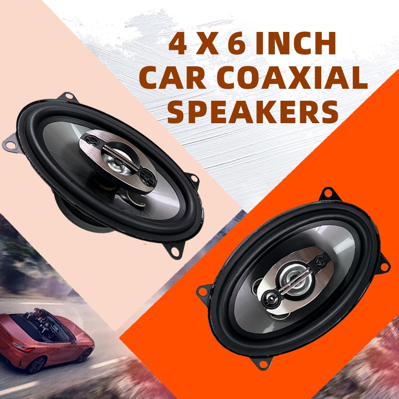 4*6Inch Car Speaker 450W Unive - Audio Universal Music recension och pris