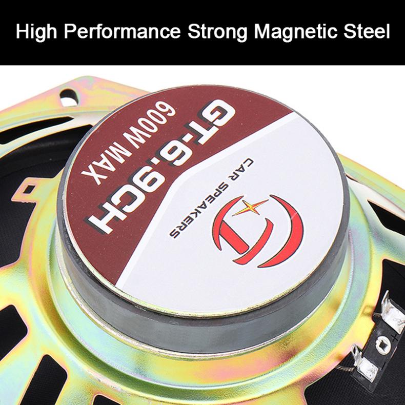 1 / 2 Piece 6x9 Inch 600W Univ - Audio Universal Music recension och pris