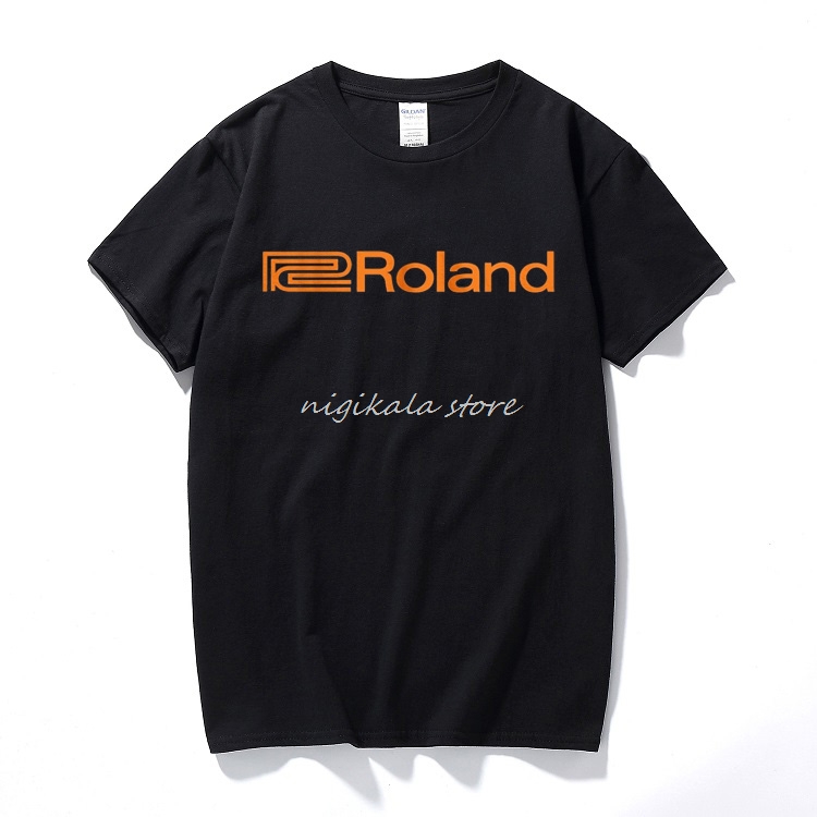 Roland Logo T Shirt Music Syst - Audio Music Logo recension och pris