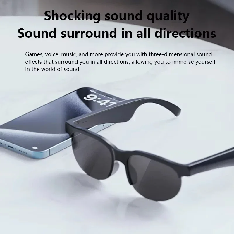 Lenovo 2026 AI Smart Glasses 8 - Audio Music Free recension och pris