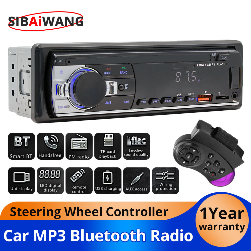 Car Radio 1Din Car MP3 Bluetoo - Audio Universal Music recension och pris