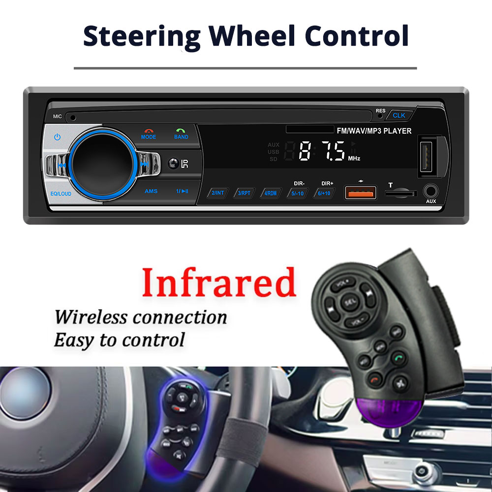 Car Radio 1Din Car MP3 Bluetoo - Audio Universal Music recension och pris