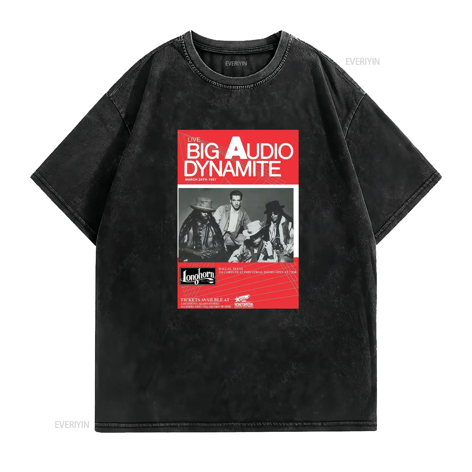 Big Audio Dynamite Logo T Shir - Audio Music Logo recension och pris