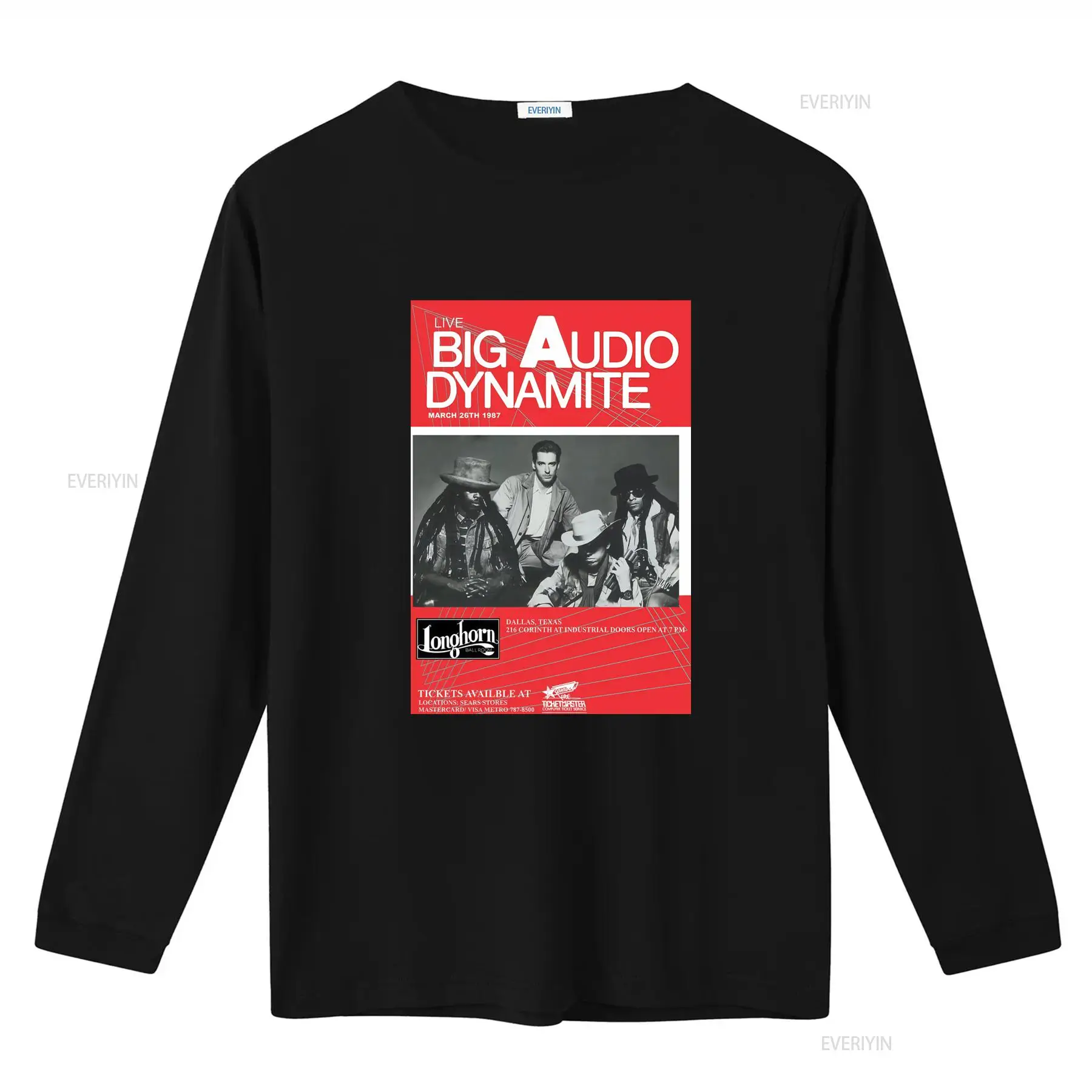 Big Audio Dynamite Logo T Shir - Audio Music Logo recension och pris