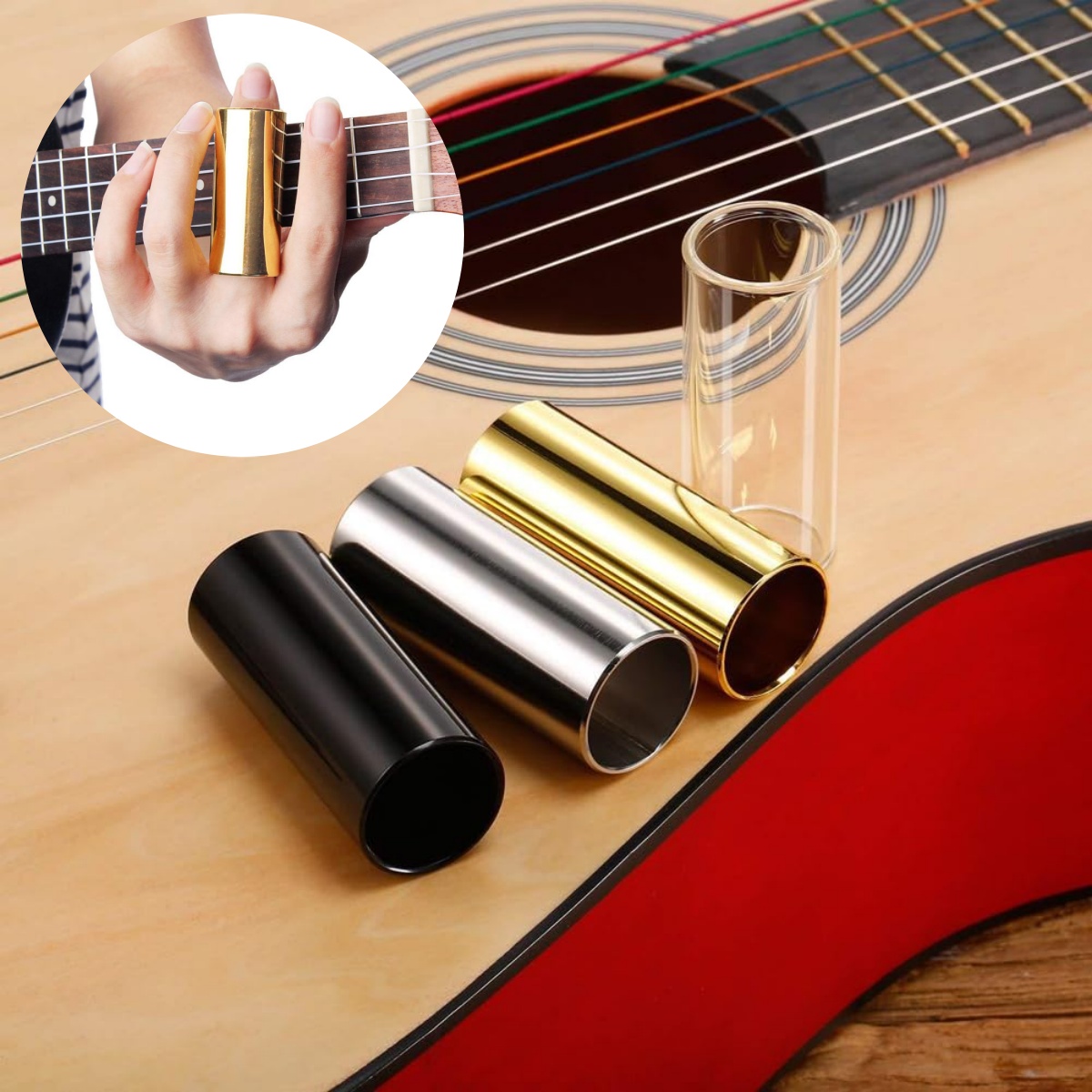 Miwayer Guitar Slider 60mm Hig - Guitar Slide Tube recension och pris