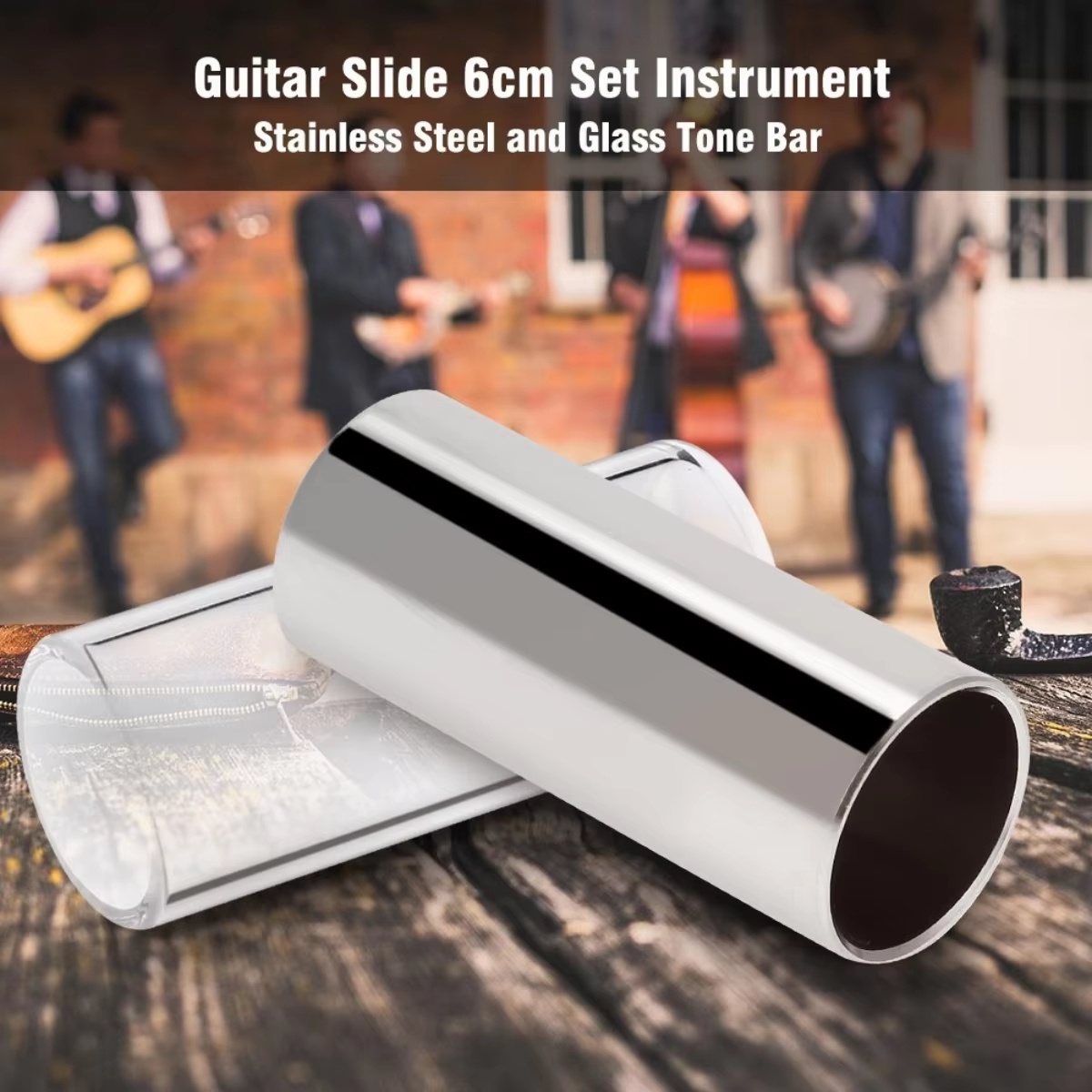 Miwayer Guitar Slider 60mm Hig - Guitar Slide Tube recension och pris