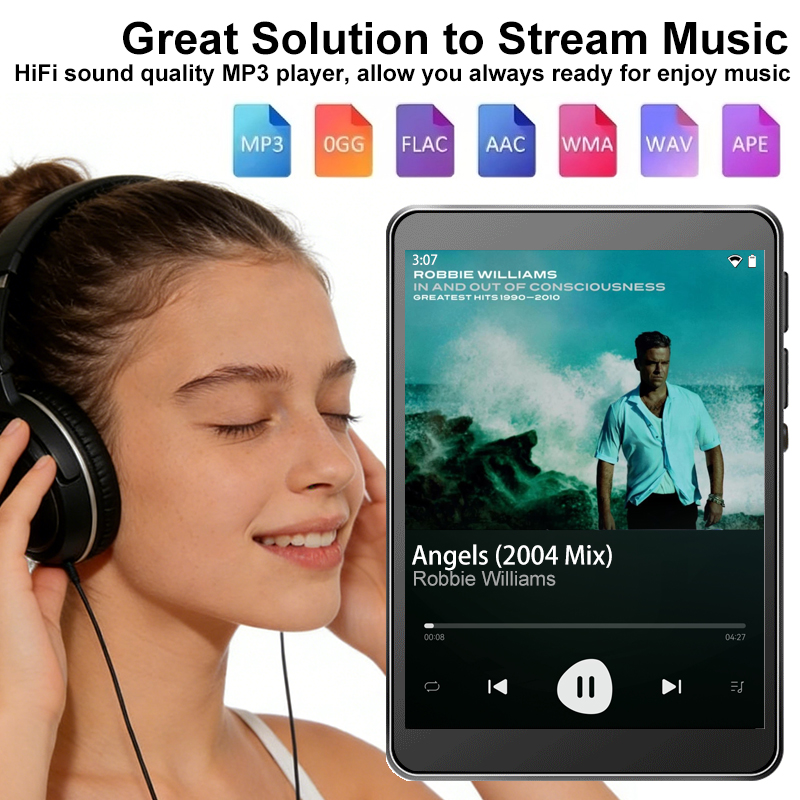 WiFi MP3 Player Andriod 10 Spo - Audio Music Download Mp3 recension och pris